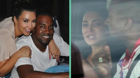 Kim Kardashian junto a Kanye West en el amor y la felicidad, pero también en conflicto.