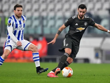 United castiga a la Real Sociedad y encamina su pase