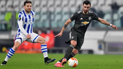 Bruno Fernandes fue la gran figura en el Manchester United.