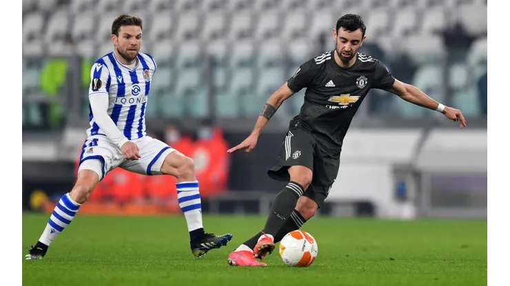 Bruno Fernandes fue la gran figura en el Manchester United.