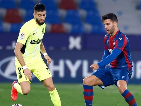 Por segunda vez esta semana: Atlético Madrid y Levante se enfrentan por La Liga