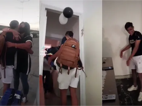 Video: El emotivo recibimiento a Pablo Solari en Argentina