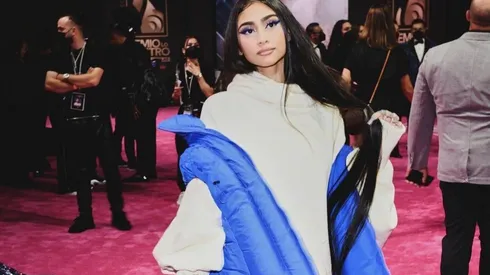 Paloma Mami en la alfombra rosada de los Premios Lo Nuestro 2021.