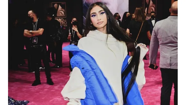 Paloma Mami en la alfombra rosada de los Premios Lo Nuestro 2021.