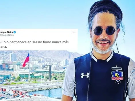 Deja de fumar hierba por Colo Colo: "Engordaré con tanto queque"