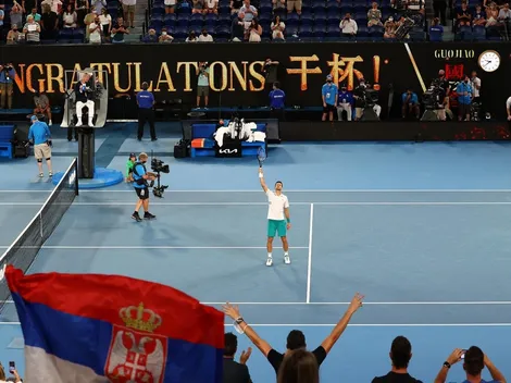 A la final: Djokovic no tuvo piedad con el sorprendente Karatsev