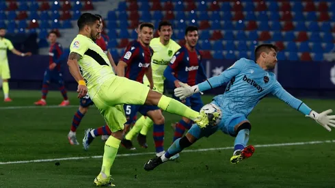 Atlético de Madrid no pudo con el Levante en La Liga.