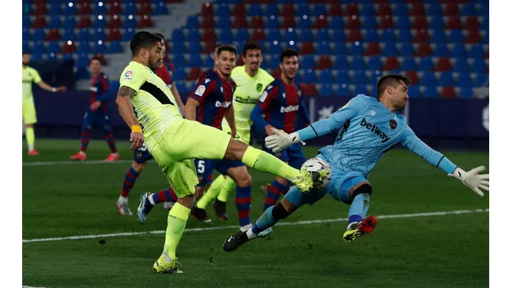 Atlético de Madrid no pudo con el Levante en La Liga.