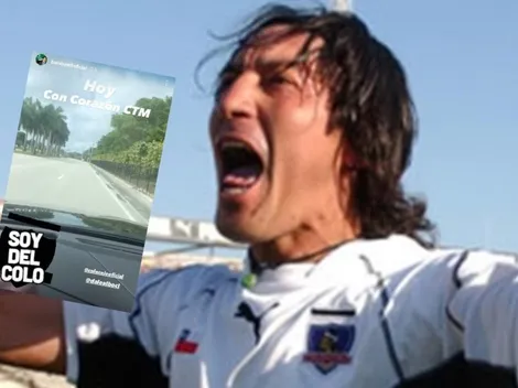 Bam Bam le canta a Colo Colo en Miami a todo pulmón