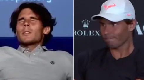 Rafa Nadal había sufrido un calambre similar en el US Open de 2011