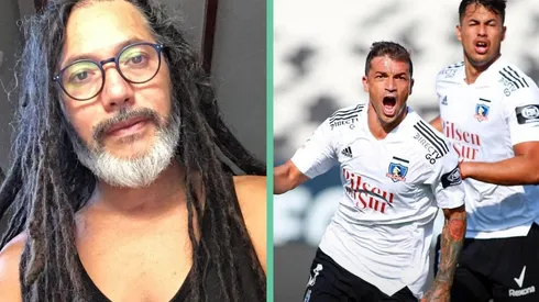 Quique Neira jugó todas sus fichas en el desempeño de Colo Colo esta tarde.