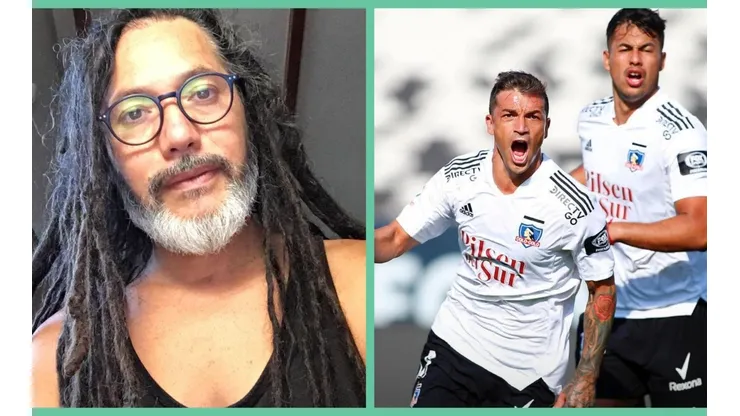 Quique Neira jugó todas sus fichas en el desempeño de Colo Colo esta tarde.
