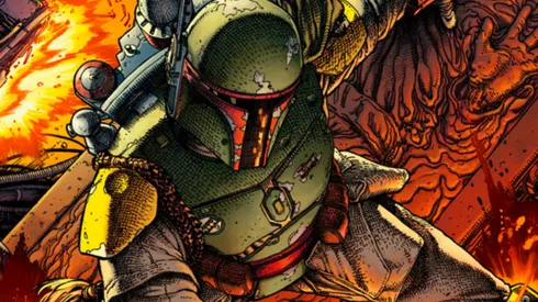 Bobba Fett en la portada de "War of the Bounty Hunters", el nuevo cómic de Marvel inspirado por el universo "Star Wars".