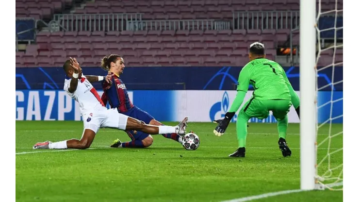 Griezmann tuvo un desempeño muy criticado ante PSG.