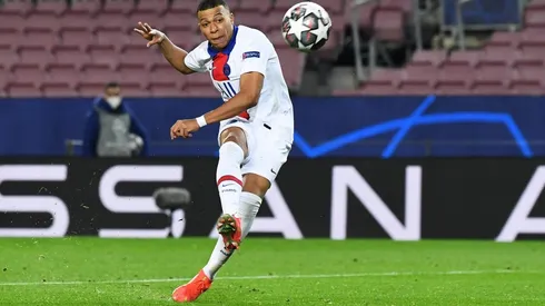 Kylian Mbappé fue la figura del PSG en la goleada ante el Barcelona por Champions League