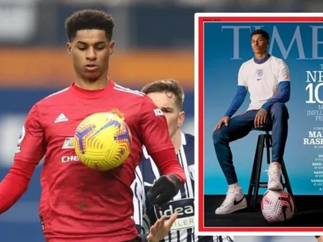 Rashford es portada de Time por su labor humanitaria