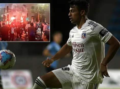 Banderazo de hinchas albos en Talca deja 22 detenidos