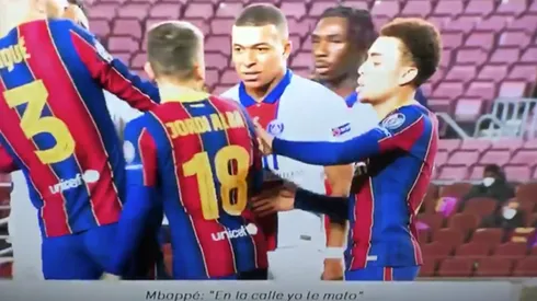 Mbappé había marcado un triplete frente al Barcelona