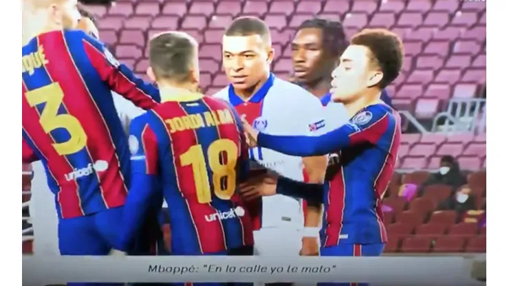 Mbappé había marcado un triplete frente al Barcelona