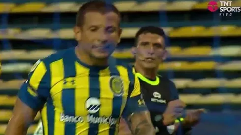 Vecchio terminó pidiéndole disculpas al árbitro