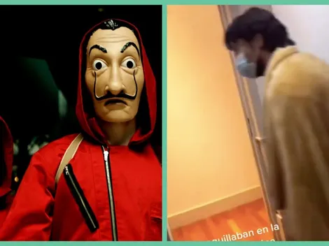 Cantante español se infiltra en grabaciones de "La Casa de Papel"