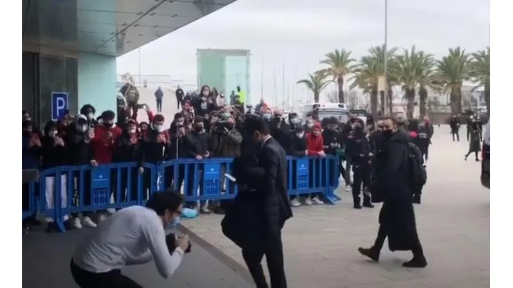 Nasser Al-Khelaïfi recibe todo tipo de insultos en Barcelona