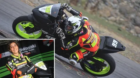 La chilena cruzó la meta con un crono de 21 minutos 34 segundos 886 milésimas para los 10 giros al circuito de 4.100 metros.