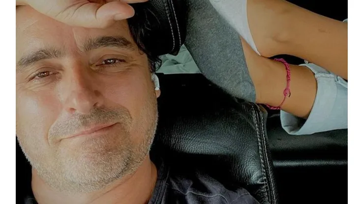 El actor está de vacaciones junto a sus hijos.