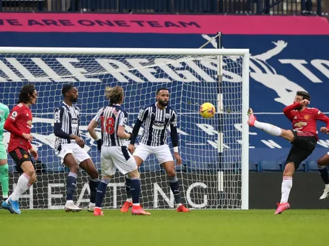Soberbio gol de Bruno Fernandes rescata empate del United