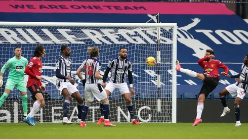 Bruno Fernandes se mandó un auténtico golazo.