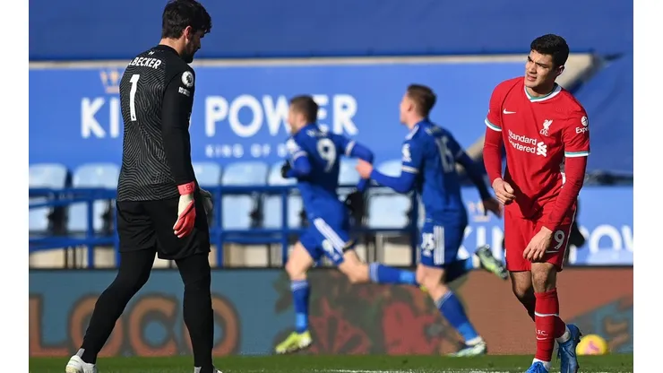 Leicester sorprende al Liverpool y le gana 3-1 dejándolo a 10 puntos del líder Manchester City