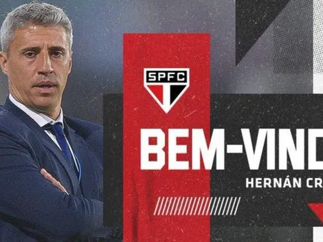No hubo cuento del lobo: Hernán Crespo nuevo DT de Sao Paulo