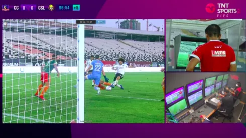 Gilabert no quiso cobrar un penal claro para Colo Colo