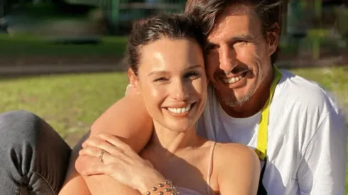 El esposo de la modelo compartió la fotografía en sus redes sociales.