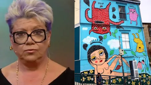 En su programa online Maldonado se refirió al mural de la cantante