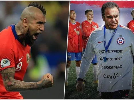 Vidal le da la bienvenida a Lasarte: “Vamos Chile carajo”