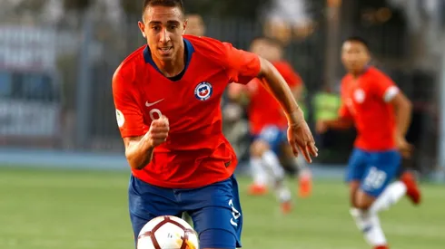 Diego Valencia en la selección chilena sub 20. La Roja sub 21 saldrá a la cancha en nuevo torneo Conmebol.