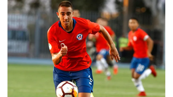 Diego Valencia en la selección chilena sub 20. La Roja sub 21 saldrá a la cancha en nuevo torneo Conmebol.