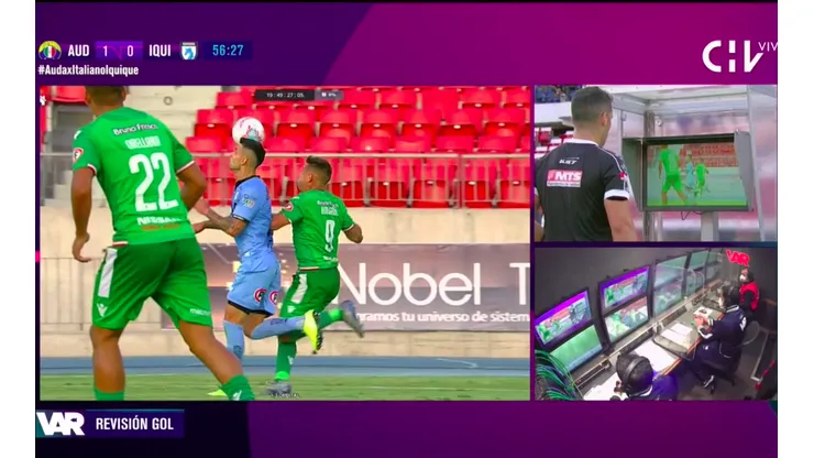 El VAR es protagonista en el Nacional