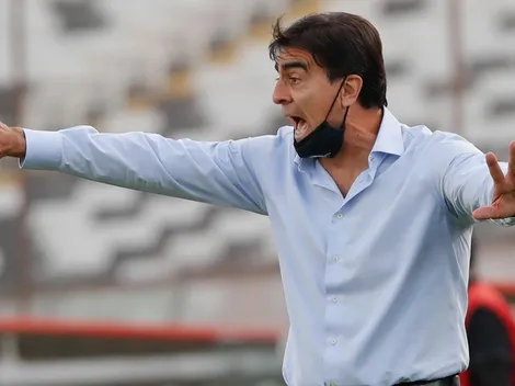 Quinteros no lo puede creer tras ver la repetición del penal