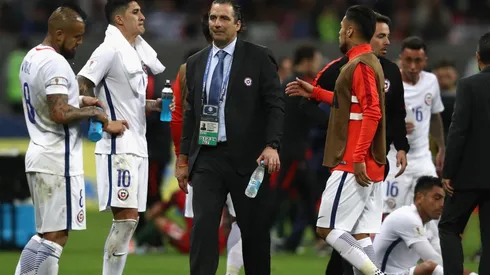 Juan Antonio Pizzi, ex seleccionador nacional, se puso muy alegre con la llegada de Martín Lasarte