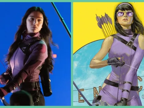 Nuevas fotos de Steinfeld en grabaciones de "Hawkeye"