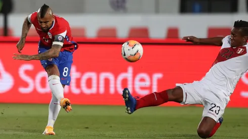 Arturo Vidal es uno de los goleadores de la selección chilena en las Eliminatorias Sudamericanas para el Mundial de Qatar 2022