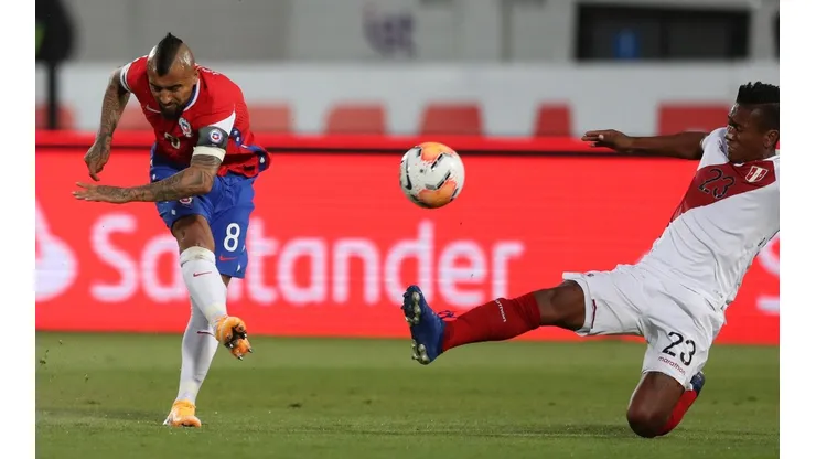 Arturo Vidal es uno de los goleadores de la selección chilena en las Eliminatorias Sudamericanas para el Mundial de Qatar 2022