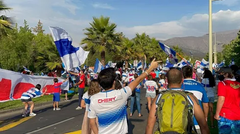Cerca de 2.000 cruzados llegaron a las afueras de la precordillera.