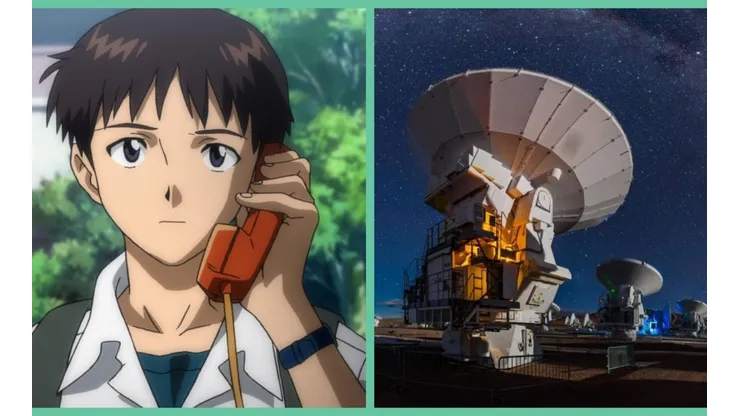 Shinji Ikari en "Evangelion" y el Observatorio Alma en la Región de Atacama.