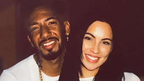 Jerome Boateng junto a Kasia Lenhardt