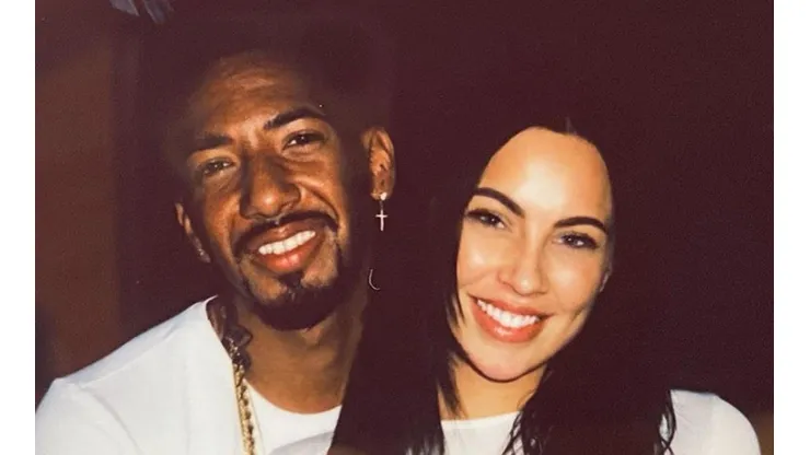 Jerome Boateng junto a Kasia Lenhardt