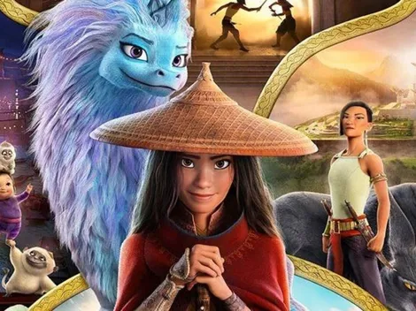 La acción se toma el nuevo trailer de "Raya y el Último Dragón"