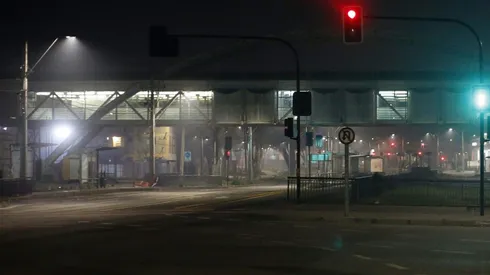 Ciudad en toque de queda